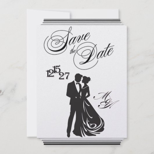 We Do Formal Save the Date Kaart (Voorkant)