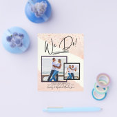 We Do! FOTOBRUILOFT Aankondiging Feest Uitnodiging Flyer (Enkel)