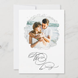 *~* WE DO Koppel FOTO RSVP + QR  AR6 Trouw Invi Kaart