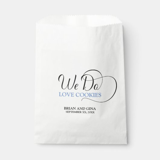 We Do Love Cookies Persoonlijk Bedankzakje (Voorkant)