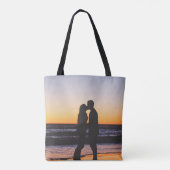 We Do - Romantische zomer zonsondergang bruiloft g Tote Bag (Achterkant)