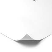 We Do Sage Groene Script Trouw Welkom Bord Poster (Hoek)