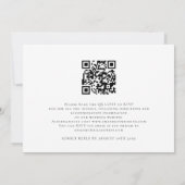 We Do Script Foto QR Code Lesbisch Huwelijk Kaart (Achterkant)