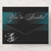 We Do Tuxedo Collection Rehearsal Dinner  All In One Uitnodiging (Achterzijde)