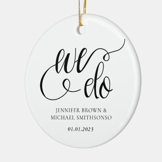 We do wedding custom photo keramisch ornament (Links)