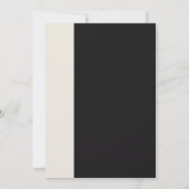 We doen acryl aziatisch dik koreaans Vrijgezellenf Kaart (Achterkant)