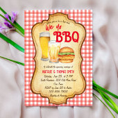 We doen BBQ barbecue bruids douche koppel douche Kaart