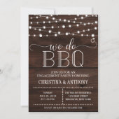 We doen BBQ Engagement Party Uitnodiging (Voorkant)