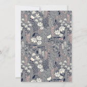 We doen bloemenbruiloft uitnodigingen (Achterkant)