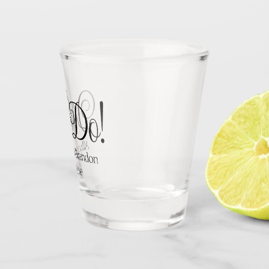 We doen bruiloft schot glas (Rechts)