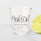 We doen bruiloft schot glas (Voorkant)