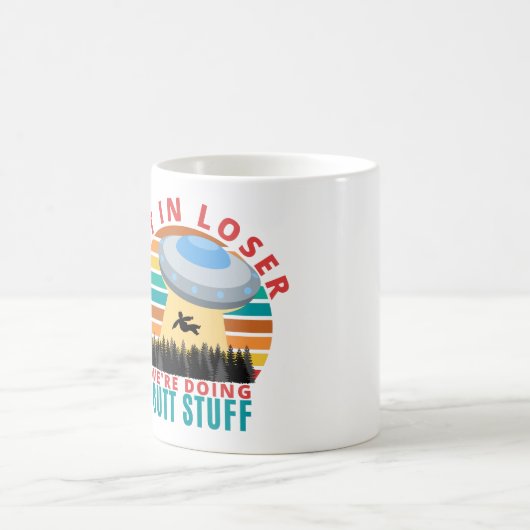 We doen Butt Stuff, Alien UFO Koffiemok (Center)