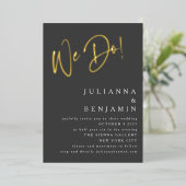 We doen de website van Elegant Weddenschap Soft Bl Folie Uitnodiging (Staand Voorkant)