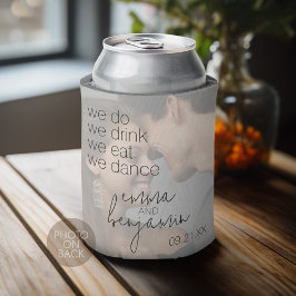 We doen Drink Eat Dance - Modern Wedding Blikjeskoeler