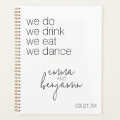We doen Drink Eat Dance - Modern Wedding Planner (Voorkant)
