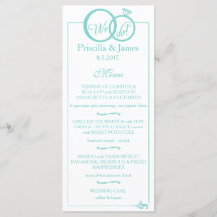 We doen een bruiloft menu