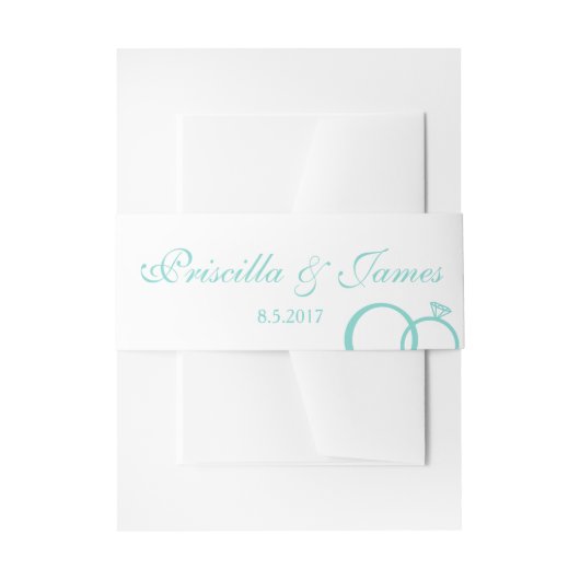 We doen een bruiloft uitnodigingen wikkel (Voorkant Voorbeeld)