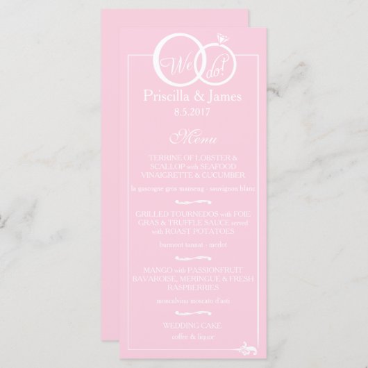 We doen een huwelijk (Voorkant / Achterkant)