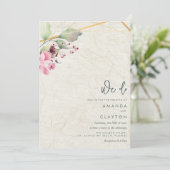 We doen een huwelijk kaart (Staand voorkant)