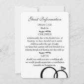 We doen een huwelijk kaart (Voorkant)