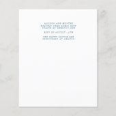 We doen een huwelijksuitnodiging (Achterkant)