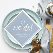 We doen een minimalistische moderne eenvoudige bla servet