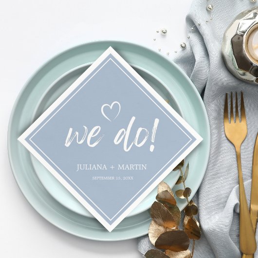 We doen een minimalistische moderne eenvoudige bla servet