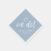 We doen een minimalistische moderne eenvoudige bla servet (Hoek)