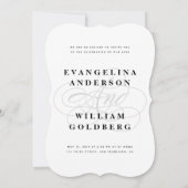 We doen een uitnodiging voor het fotohuwelijk (Achterkant)