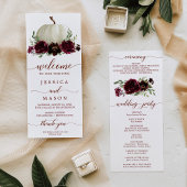 We doen een weddenschapsprogramma voor de Herfst v Programmakaart