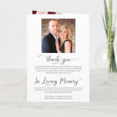 We doen elegante Bourgondische Blush Boho Rozen br Programma (Achterkant)