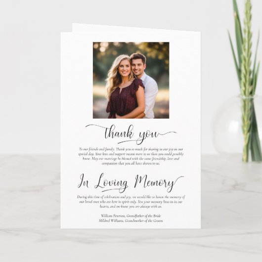 We doen elegante Bourgondische Roos gevouwen bruil Programma (Achterkant)