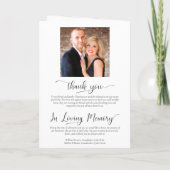 We doen elegante Lila Paarse Roos gevouwen bruilof Programma (Achterkant)