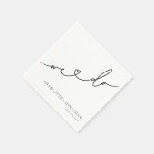 We doen elegante repetitie servetten (Hoek)