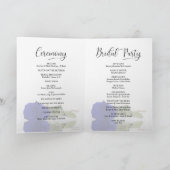 We doen elegante Royal Blue of Cobalt Roos bruilof Programma (Binnen)