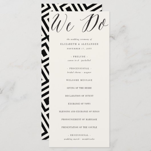 We doen gewoon een gebaar met geblindeerde geblind programmakaart (Voorkant / Achterkant)