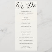 We doen gewoon een gebaar met geblindeerde geblind programmakaart (Voorkant)