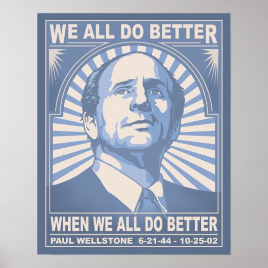 We doen het allemaal beter - Wellstone Poster (Voorkant)
