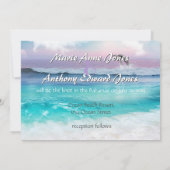 We doen het - BEAUTIEF TROPISCHE OCEAAN SUNRISE Kaart (Achterkant)