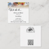 We doen het - Het zoenen van een paar op een weide Informatiekaartje (Voorkant / Achterkant)