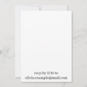 We doen het - Het zoenen van een paar op een weide Kaart (Achterkant)