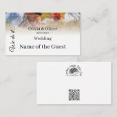 We doen het - Het zoenen van een paar op een weide Plaatskaartje (Voorkant / Achterkant)