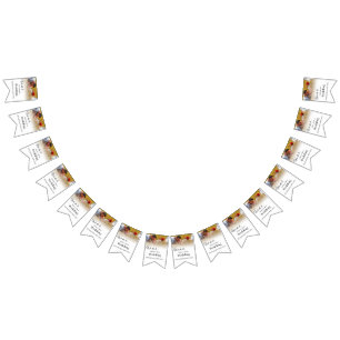 We doen het - Het zoenen van een paar op een weide Vlaggetjes