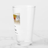 We doen het - Kussend Paar op een Weiland Glas (Links)