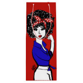 We doen het met een wijnzak wijn cadeautas (Achterkant)