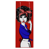 We doen het met een wijnzak wijn cadeautas (Voorkant)