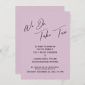 We doen het, neem twee: Vertraagde weddenschap lic Kaart (Voorkant / Achterkant)