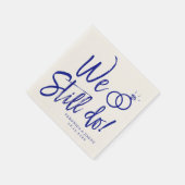 We doen het nog steeds | Navy Script van Jubileum  Servet (Hoek)