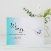 We doen het nog steeds | Uitstel huwelijk Eenvoudi Kaart (Staand voorkant)