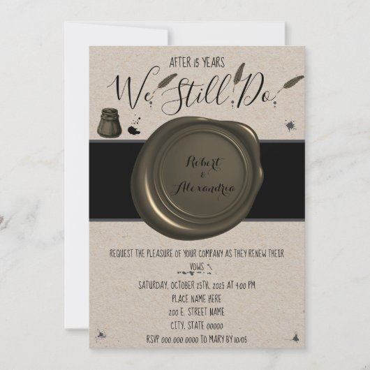 We doen het nog steeds | Verlenging van het Jubile Kaart (Voorkant)